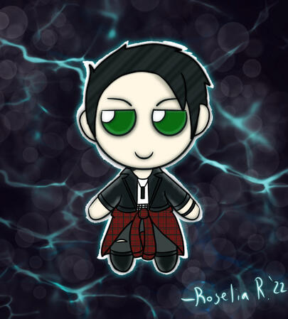 Fumo Plushie Reggie (Julie and the Phantoms Fanart)