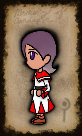 White Mage (Final Fantasy Fanart, homage to Kazuko Shibuya's art)