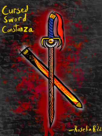 Cursed Sword Constanza- Sword of Fyre (Vtuber)