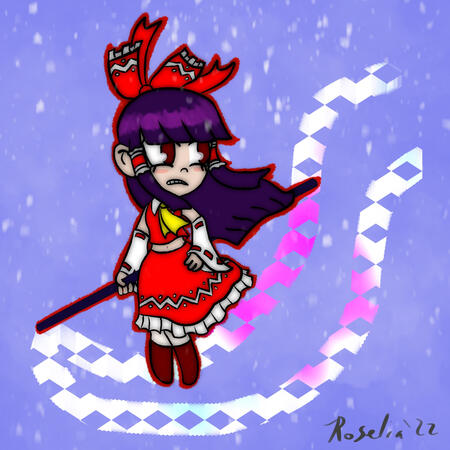 Reimu Hakurei (Touhou Project Fanart)
