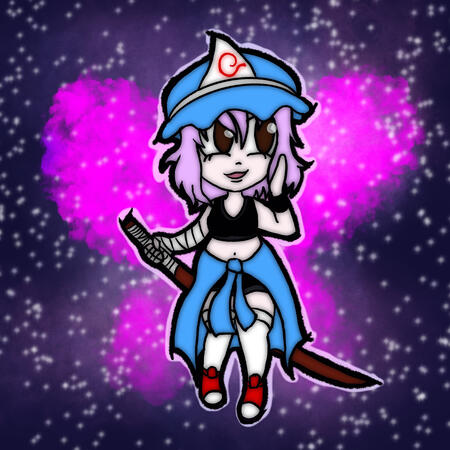 Yuyuko Saigyouji (Touhou Project Fanart)