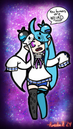 Aquwa (Vtuber Fanart)